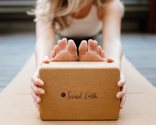 Second Earth Cork Yoga Blocks