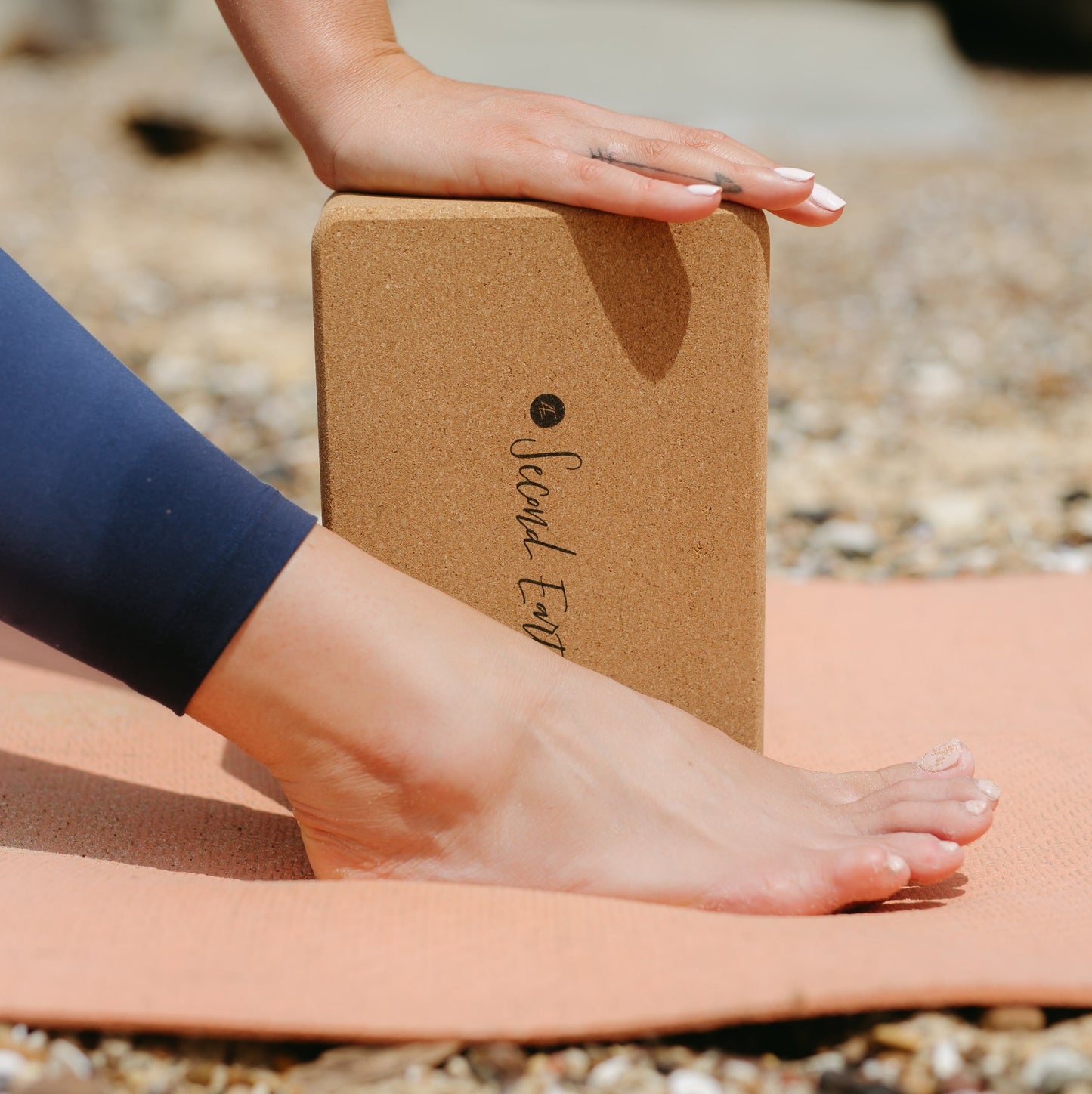 Australia's best yoga cork blocks – Second Earth 2E Levitate - Natural and eco friendly cork yoga blocks