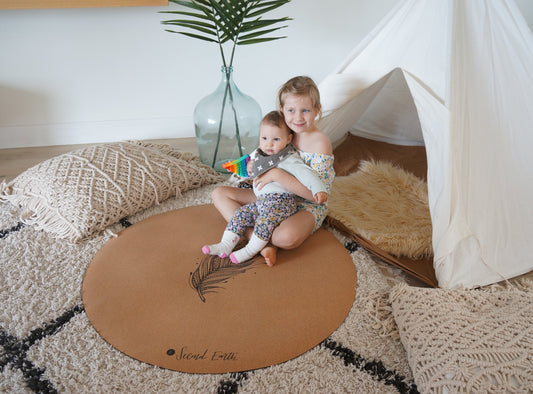 Best non toxic play mat in Australia - Second Earth 2E Play - Natural and sustainable