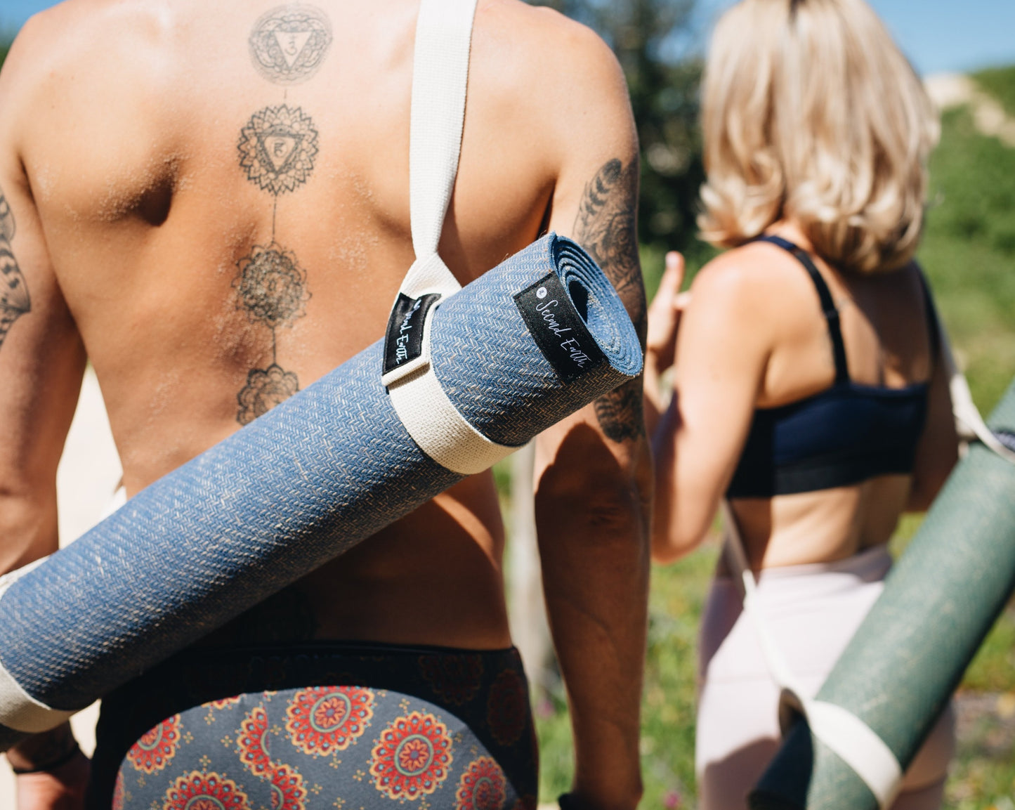 Australia's best eco yoga mat – Second Earth 2E Connected - Natural and sustainable yoga mat