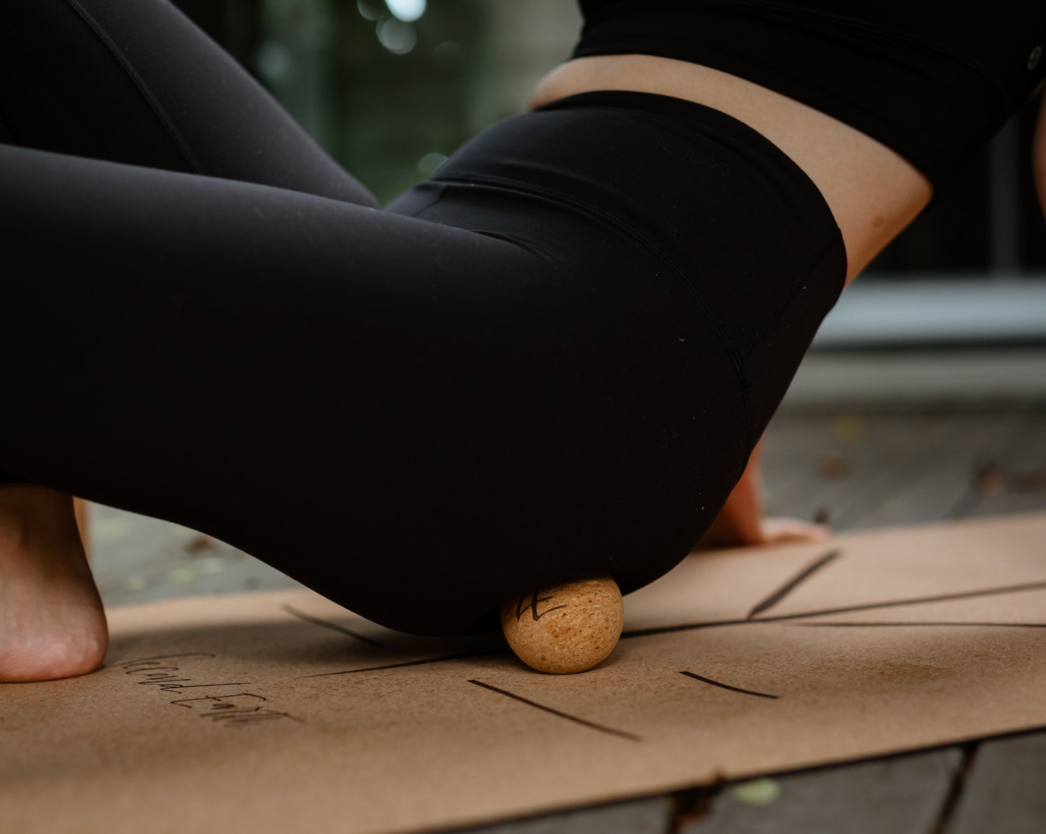 Cork massage ball - Second Earth 2E Release - sustainable and natural
